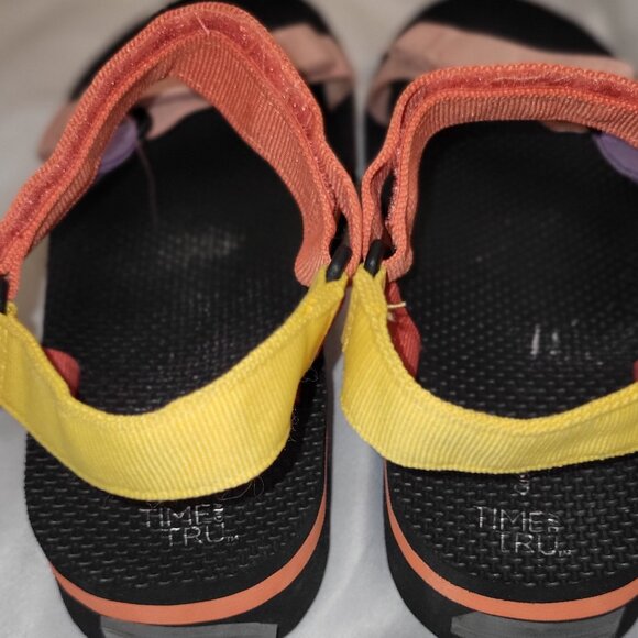 Multi-Colored Tru- Gem Size 12 Beach Sandals - Picture 2 of 4